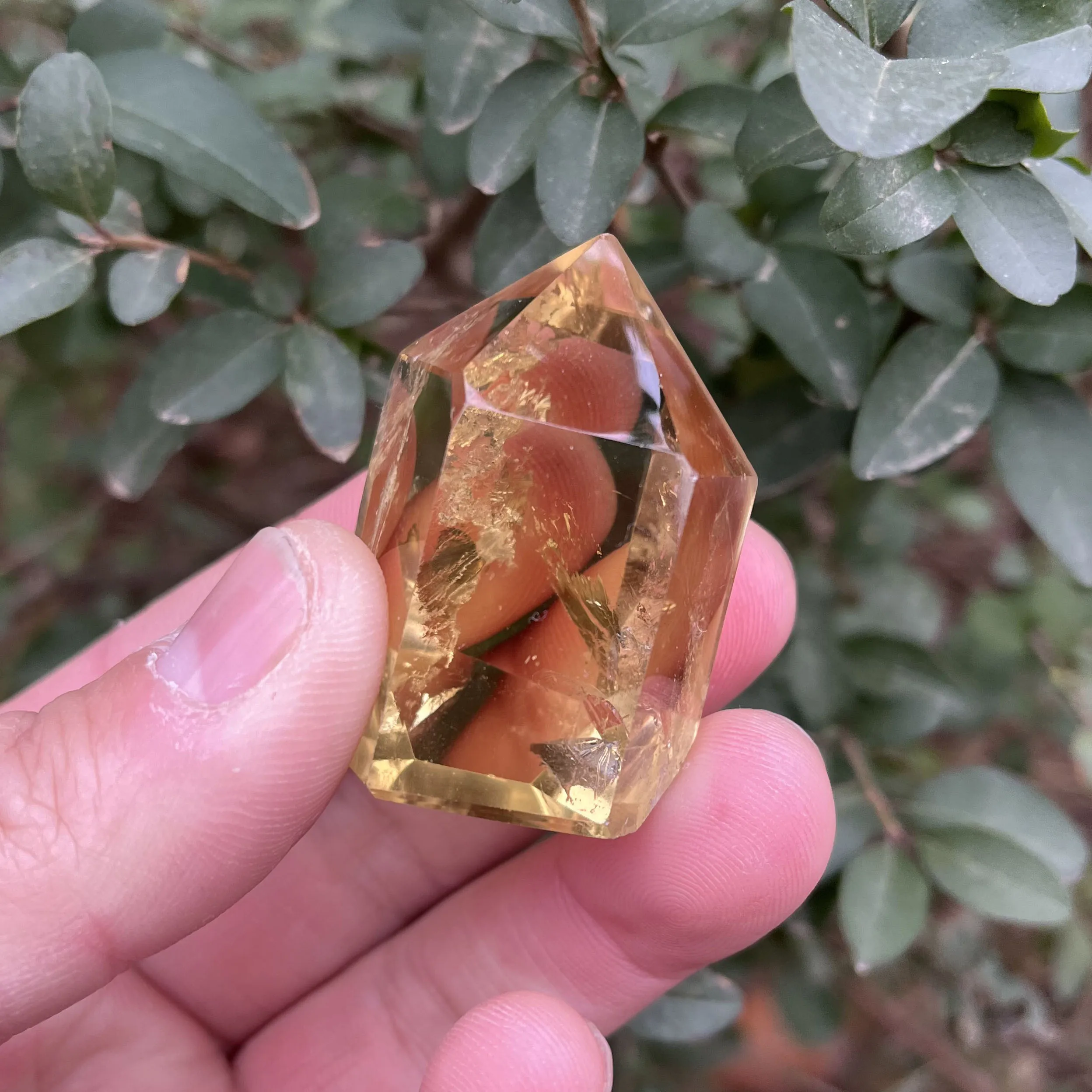 

Natural citrine mini pillar ornaments