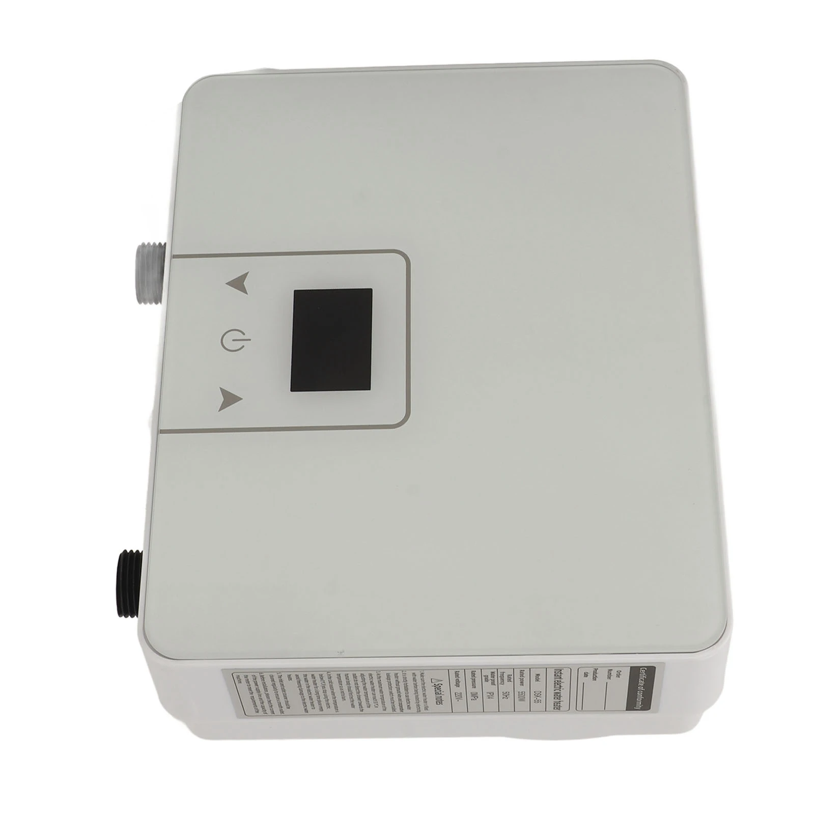 

Быстрый нагрев 55 кВт 220 В мгновенный водонагреватель для душа мини 88 ПВХ кухонный электрический дисплей IPX4 водонепроницаемый 55C горячий