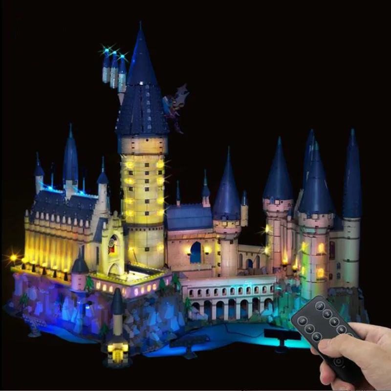 LED lighting kit for 71043 16060 movie castle building block bricks (only light no model)