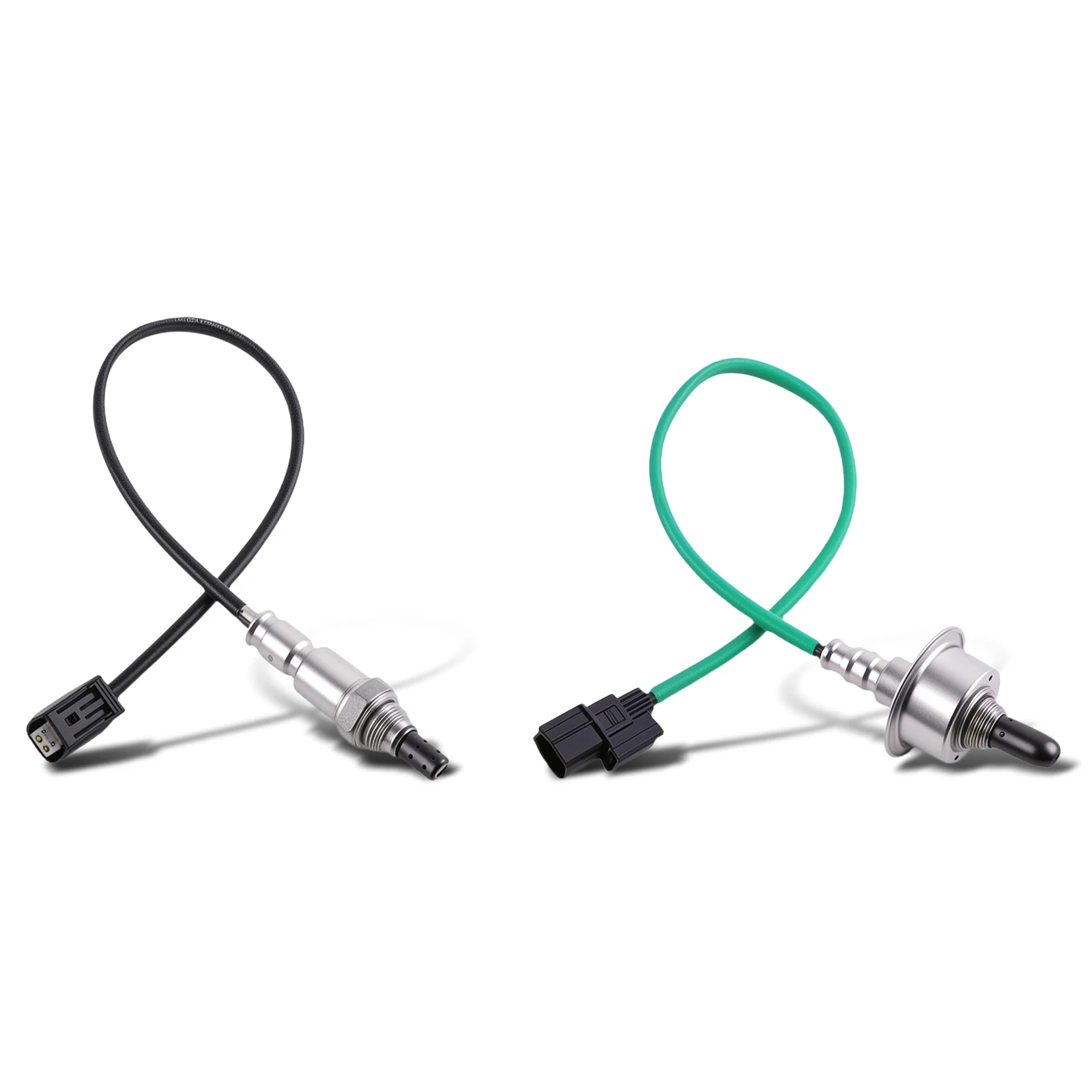 2 ชิ้นเซนเซอร์ออกซิเจนขึ้นและลงสตรีมสำหรับฮอนด้า CR-V L4 2.4L 2010-2011 234-9091 ใหม่