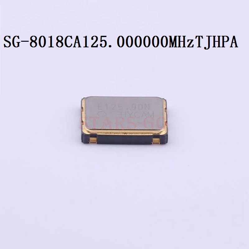 10PCS/100PCS 7050 125MHz 7050 4P SMD 1.8~3.3V 50ppm OE -40~+105℃ SG-8018CA 125.000000MHz TJHPA Pre-programmed Oscillators