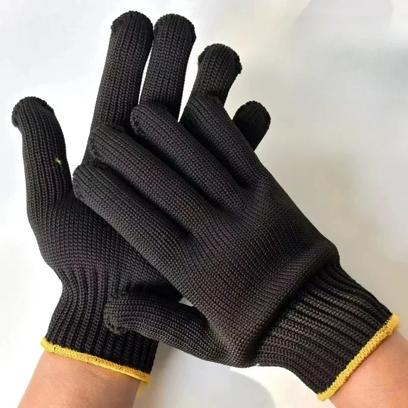 3/9 paia addensare guanti da lavoro per uomo donna resistente sicurezza anti taglio guanti da cucina guanti da lavoro da macellaio guanti in nylon