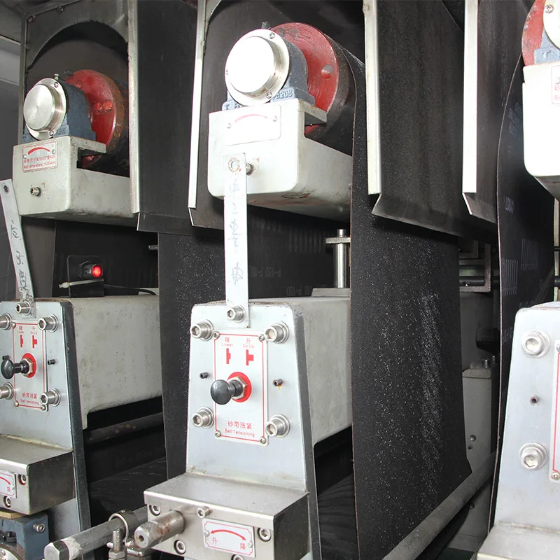 Easy Operation RRRP Stainless Steel Sheet Polishing 400MM Wide Belt Sanding Machine Surface Brushed Machine