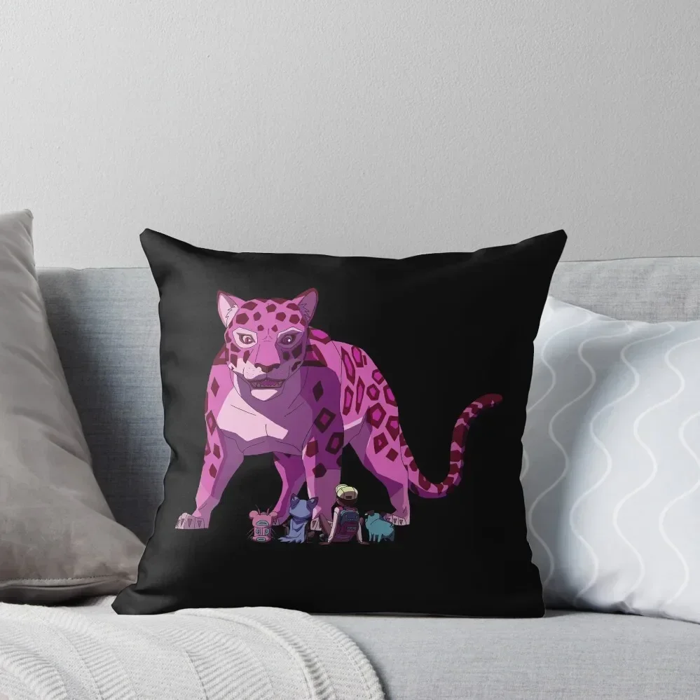 

Mega Jaguar Kipo - Kipo And The Age Of Wonderbeasts Throw Pillow Cushions Cover Pillow Case Christmas pillow