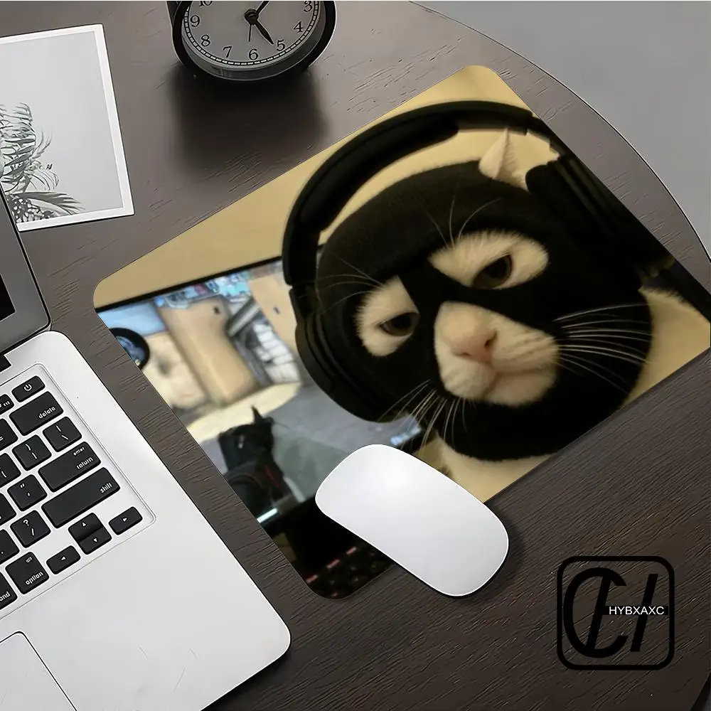 

Funny cat game Mouse Pad MTG TCG Office Desk Mat for Work cs+go Game PC Laptop Rug Carpet MousePad XAXC
