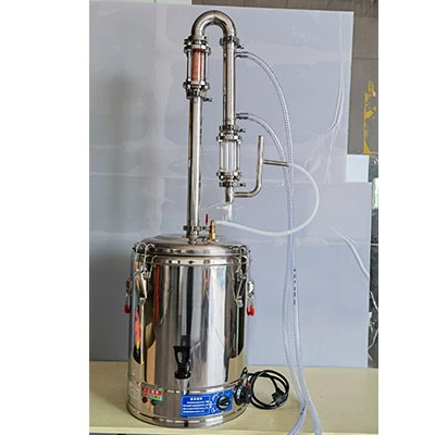 70L 304 Built-in Pure Copper Mesh Hydrosol Extractor Household Electric Still Essential Oil Hydrosol Extractor Rose Lavender