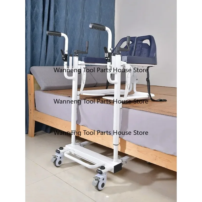 Folding and Shifting for Disabled Persons, Elevating and Nursing, Toilet Chair, Multi-functional Transfer