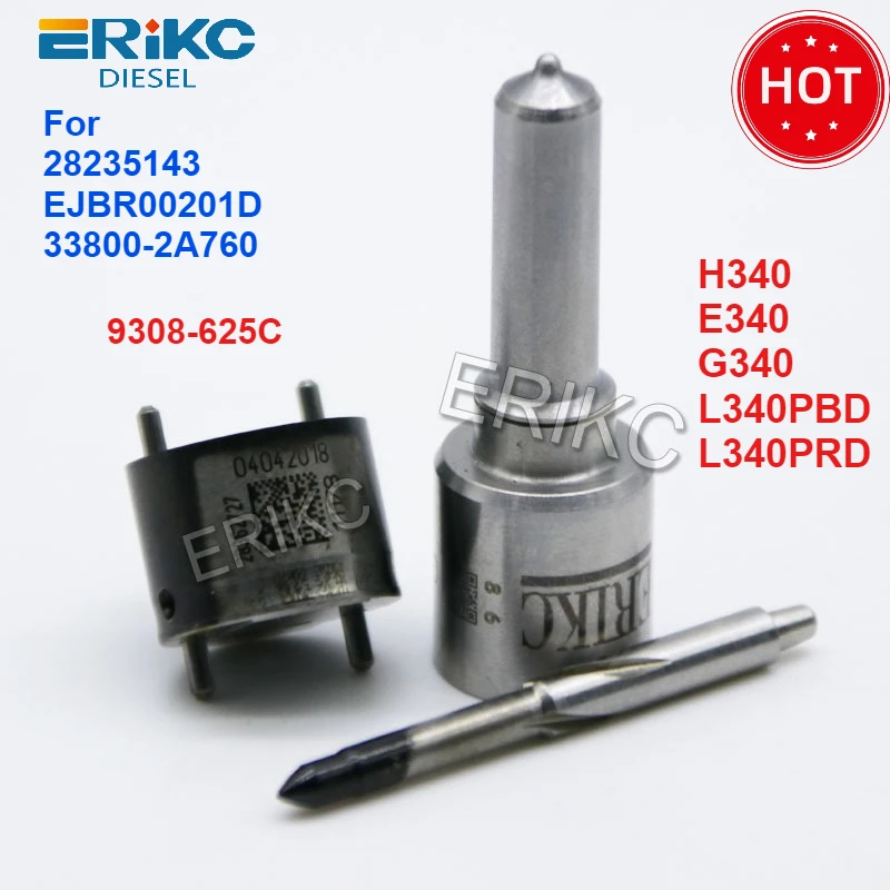 

7135-582 Fuel Injector Nozzle L340PBD L340PRD Diesel CR Nozzle H340 E340 G340 for 28235143 EJBR00201D 33800-2A760