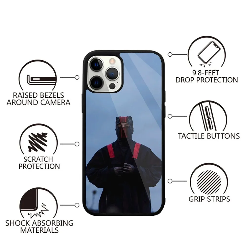 Funda de teléfono t-twenty o-one Pilots para iPhone 16,15,14,13,12,11,Plus,Pro,Max,Mini Magsafe, carga inalámbrica magnética