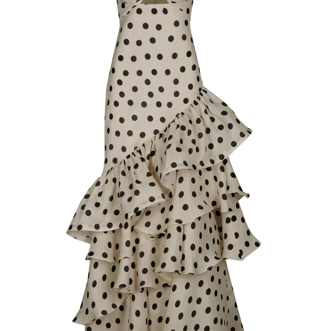 Vestidos de fiesta con tirantes finos personalizados de Sansa, vestidos de fiesta de múltiples capas, vestidos de sirena