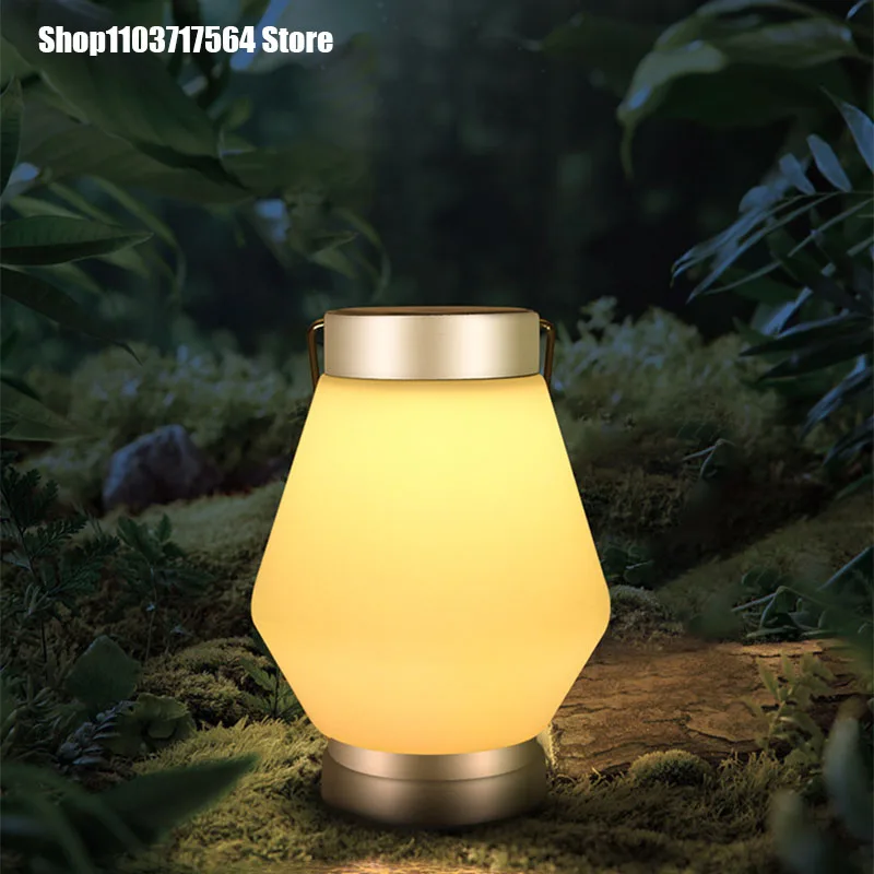 

Solar expert lantern Villa courtyard aisle solar lamp atmosphere desk lamp charging outdoor camping lamp