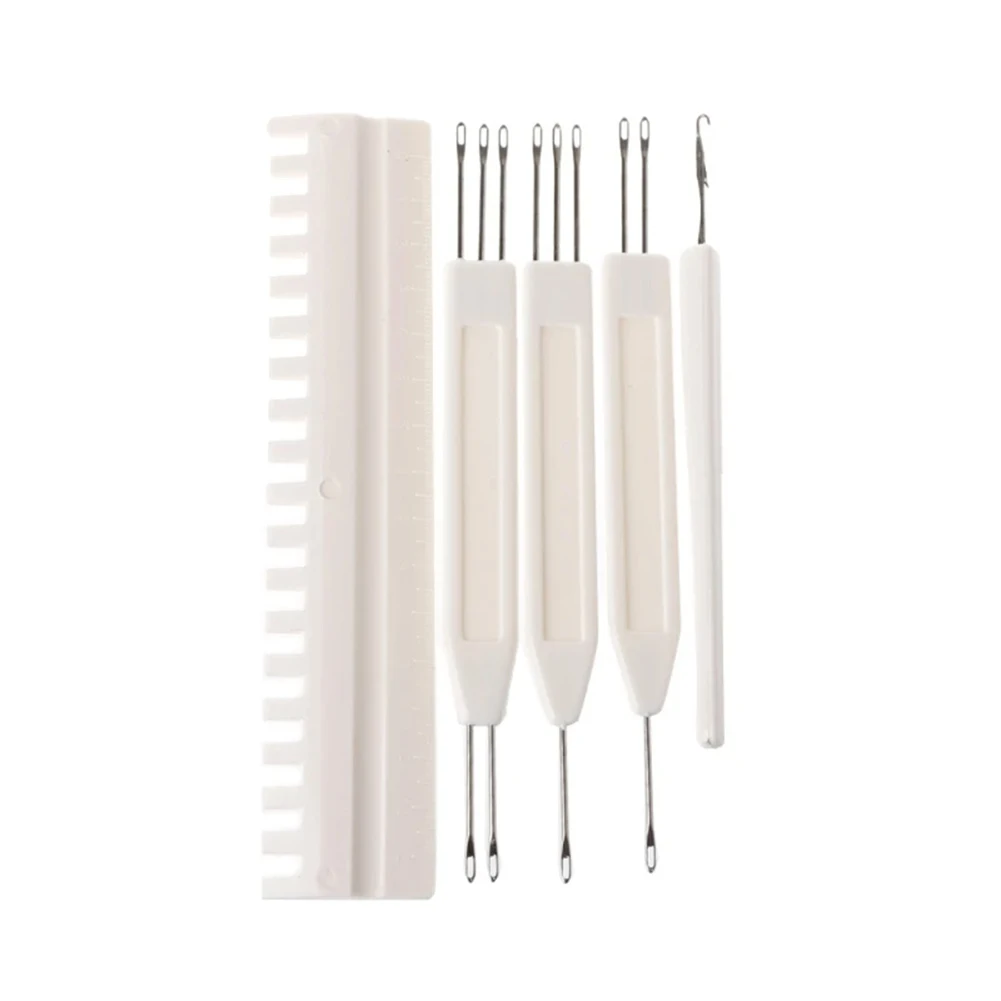 For 4.5mm Knitting Transfer Tool Set 5pcs/set Multipurpose Versatile White For Bro Knitting Machine KH588 KH710