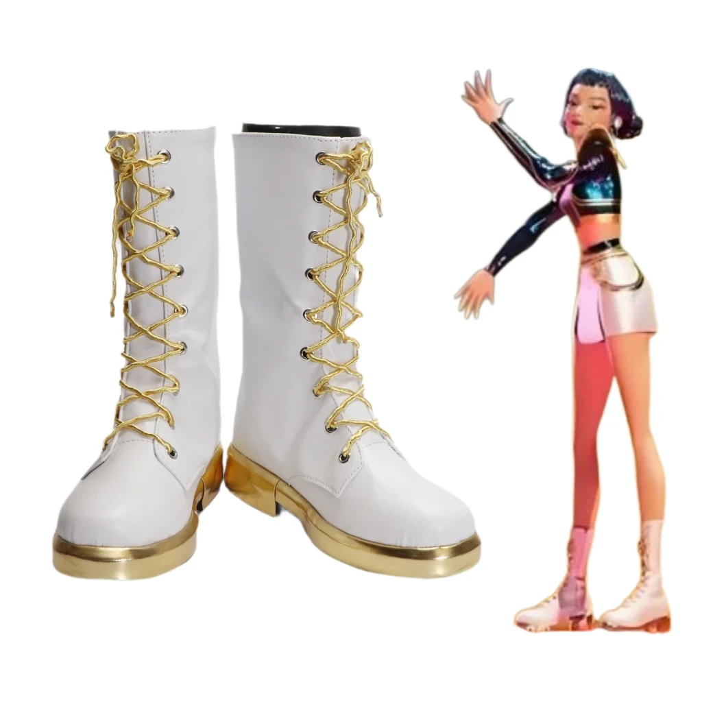 Buty KPop Demon Hunters Rumi Zoey Mira Buty do Tańca Strój Buty Cosplay Buty dla Dorosłych i Dzieci na Halloween Karnawał