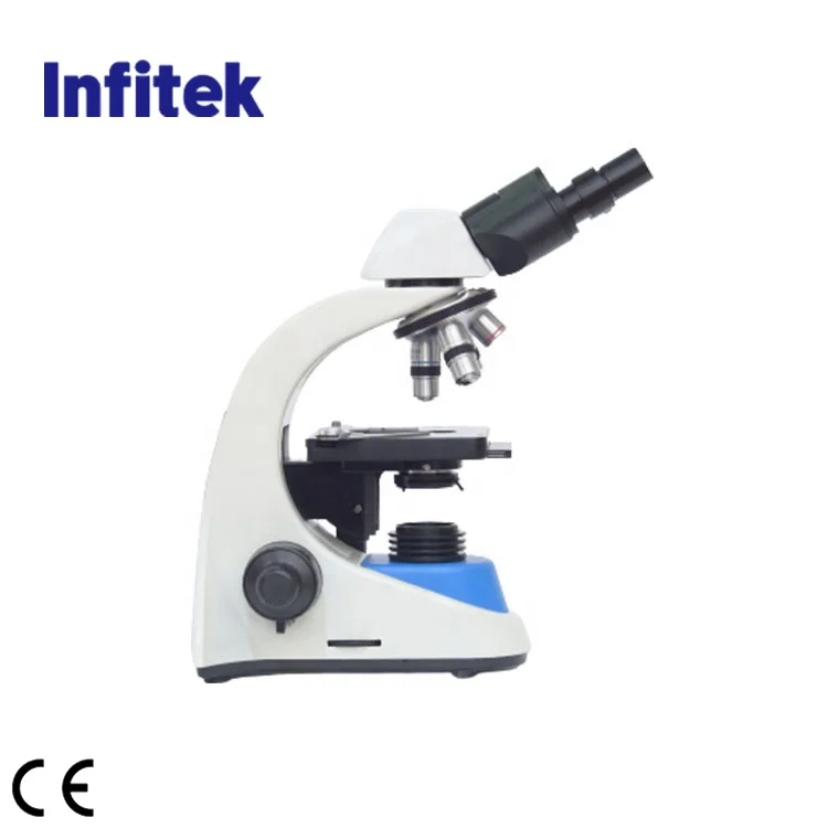

Infitek 40X 100X 400X 1000X Binocular Optical Biological Microscope (Siedentopf) With CE