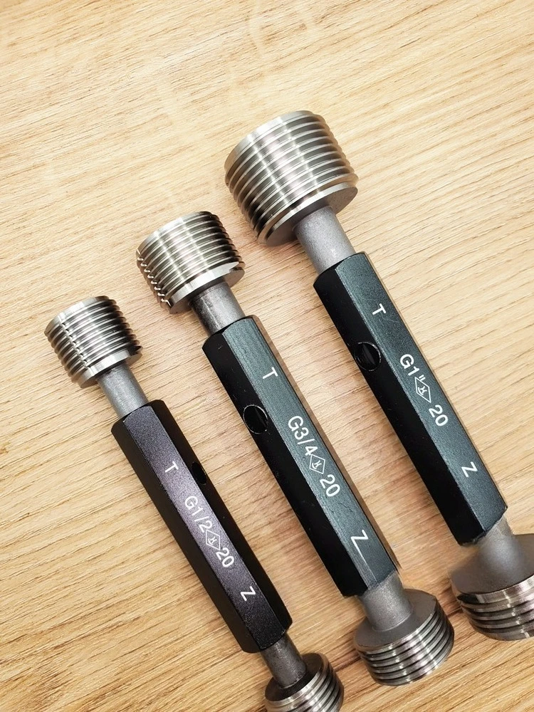 

BSP Pipe Screw Thread Gauge 1/4 1/8 3/8 3/4 2inch 3 Inch High Precision Thread Plug Gauging Tool