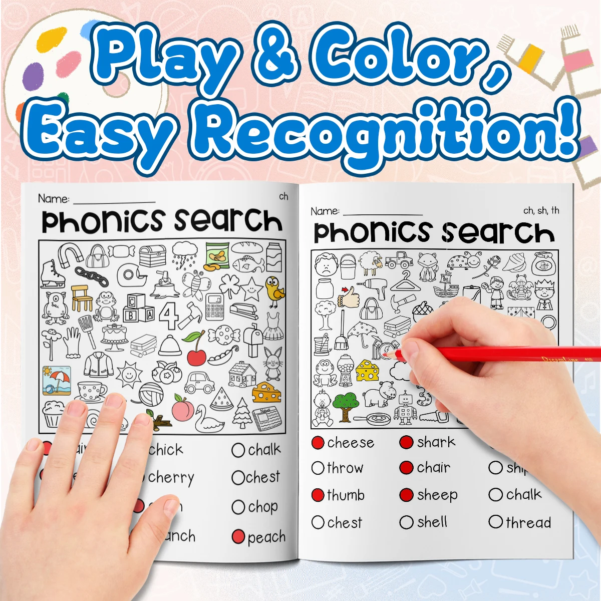 Alphabet Writing Practice Book – Uppercase & Lowercase Letter Tracing for Early Learners