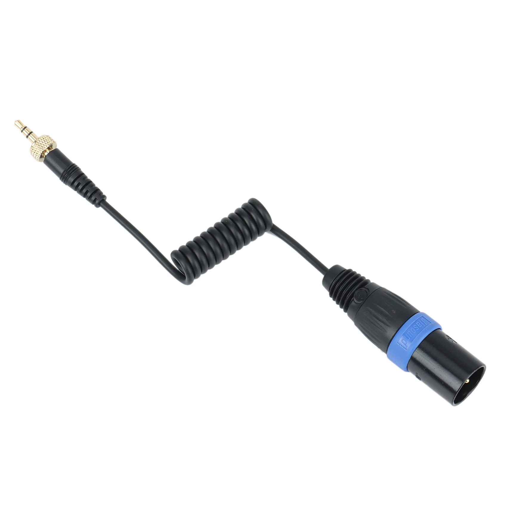 Tipo di bloccaggio saramonico da 3.5mm a 3.5mm da TRS a XLR maschio uscita microfono cavo Audio universale per ricevitori Wireless