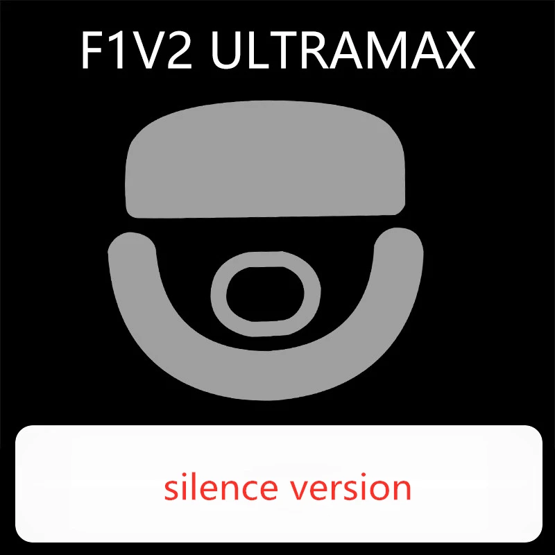 1 Set Meow Gaming Gear MGG Ultraglide Mouse Skates For ATK F1 V2 Ultra Max Brake Silence Feet ICE Speed Glides PTFE