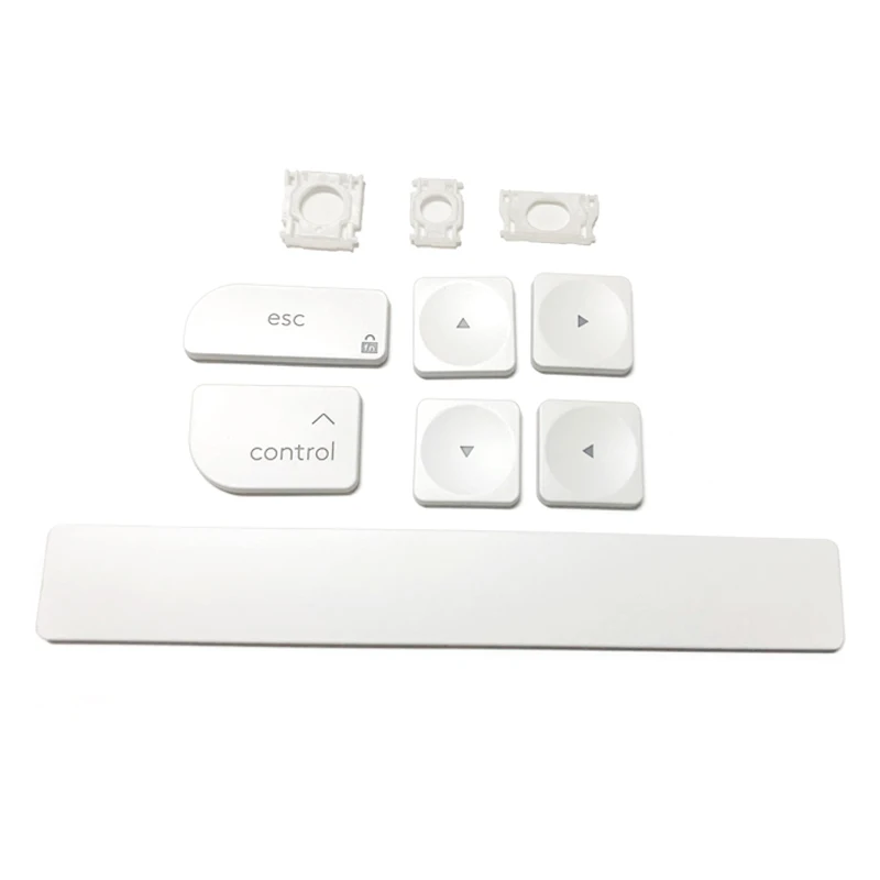 

Replacement Brand New Keycap Key Cap Scissor Clip Hinge Button For Logitech MX KEYS S Mac White Space cap, Up, Down, left Right