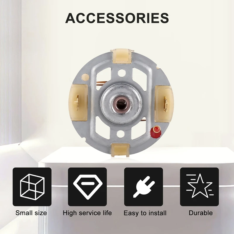 Motor bor listrik PORK-5Pcs dengan sikat karbon, aksesori alat pemegang obeng elektrik pengisi daya untuk RS550