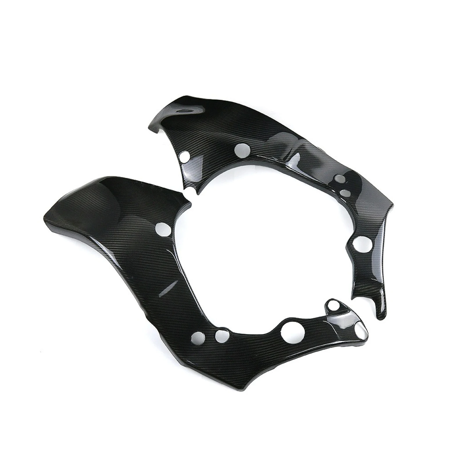 

Upper Front Dash Air Cover Fairing Carbon Fiber For KAWASAKI ZX10R ZX10RR 2021-2022