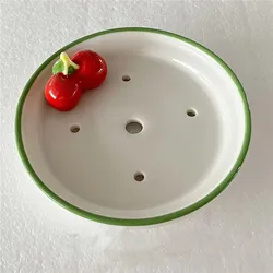 Ceramic Pet Water Fountain Cover Electronics Drinker For Cats Pet Drinking Fountain Lid Cat Water Dispenser Cap Pet Fountain Top