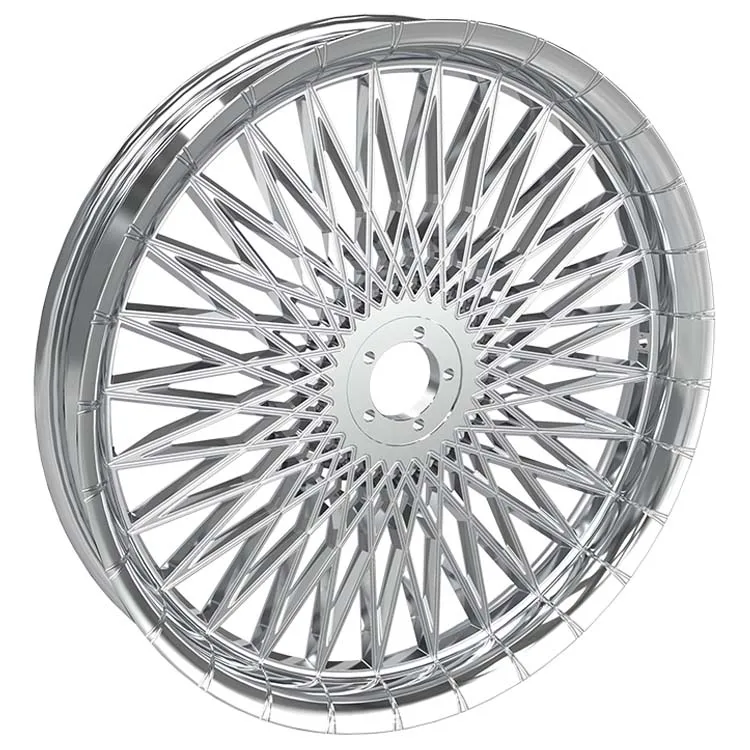 Custom forged CNC aluminum motorcycle wheel 21 x 3.5 for Harleys Davidsons