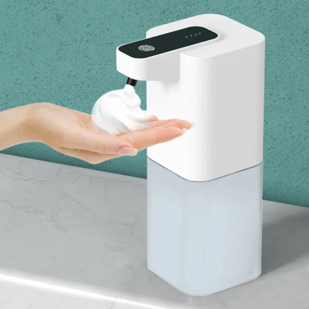 

Автоматический дозатор мыла, инфракрасный 400 мл, USB перезаряжаемый датчик, устройство для мытья рук, водонепроницаемый многоразовый насос, дозатор тумана