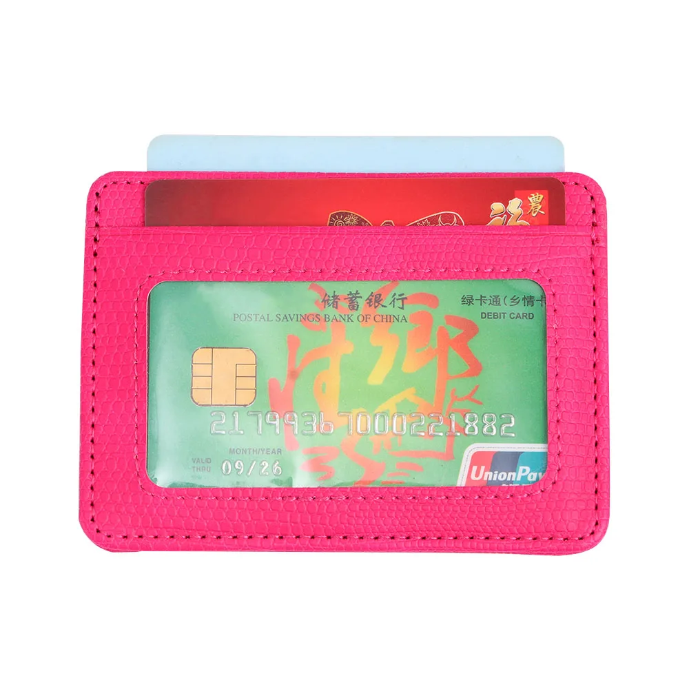 

Business Style 4 Card Slots Money Pouch ID Card Case Card Holder Wallet Credit Card Holder