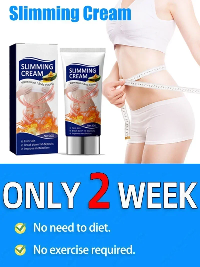 

Fast Slimming Cream Fat Burning Full Body Sculpting Man 7 Days Powerful Belly Weight Loss Woman