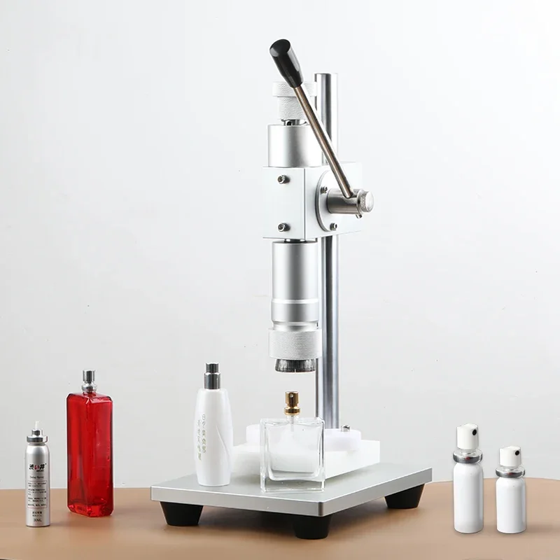 

Manual perfume bottle sealing machine essential oil bottle locking piercing capping atomizing bottle spray perfume