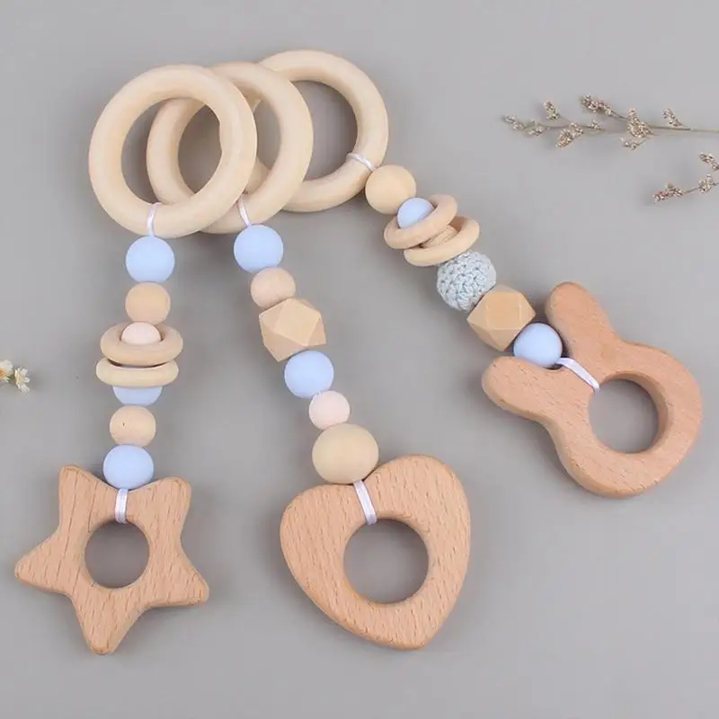 q22d ทารกการงอกของเล่นซิลิโคนซิลิโคนคลิปคลิป pacifier ที่ถือฟันของเล่นนวดของเล่น