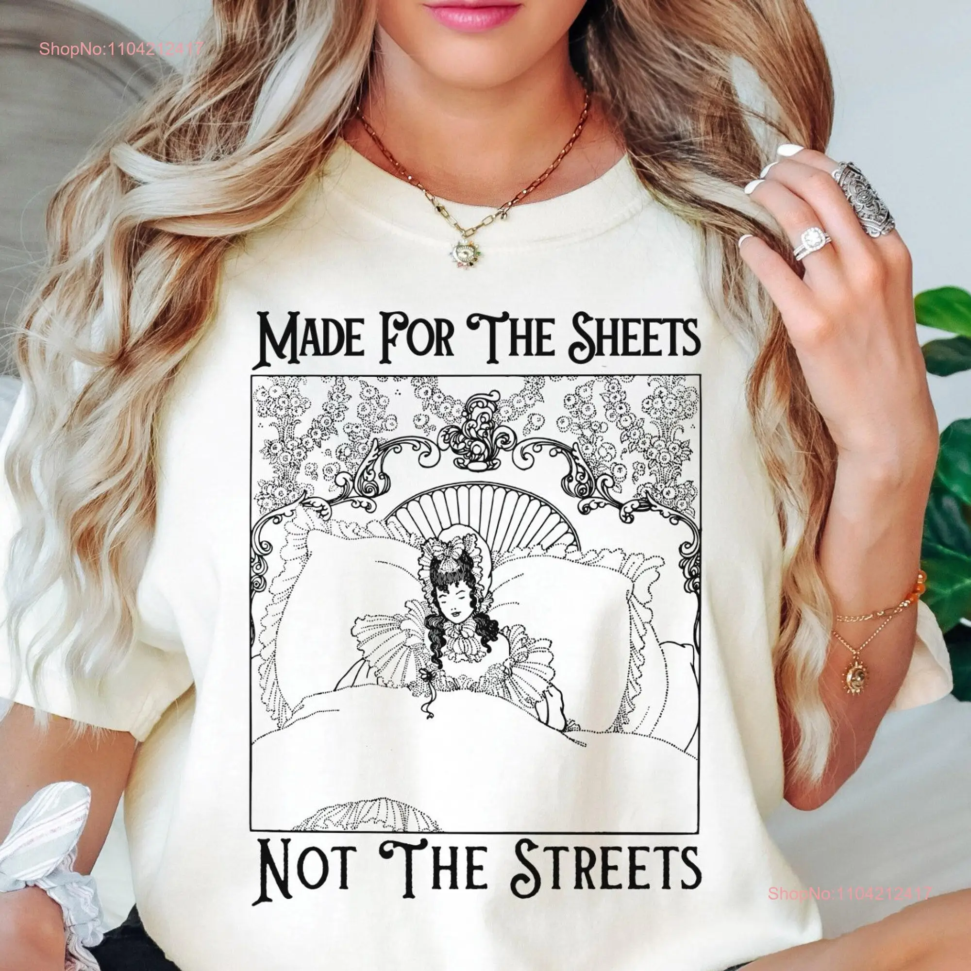 Funny Sleeping T Shirt Comfort Colors Made For The Sheets Not Streets Oversized Bed Time Sleep Lovers In All Day