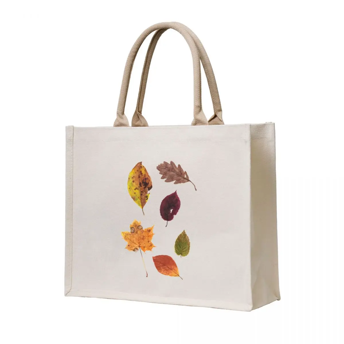 

Aquarelle Autumn Leaves Tote Bag hand bag ladies custom canvas bag custom tote