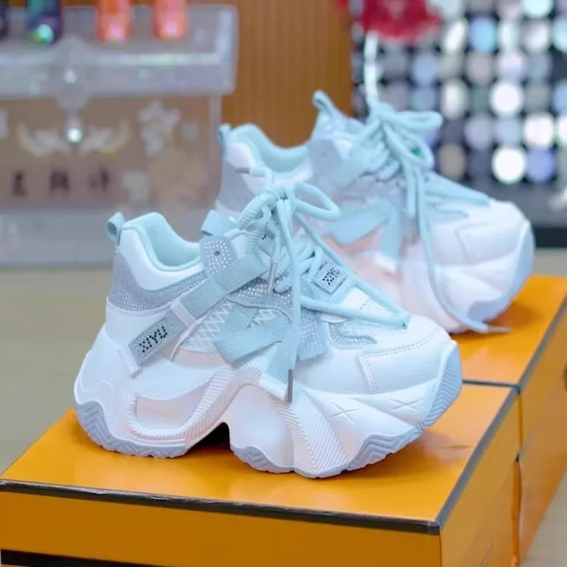 

Summer Women's Shoes High-Quality Spring Summer New Mesh35-40Lightweight Dad Sneakers Breathable Comfortable 2025