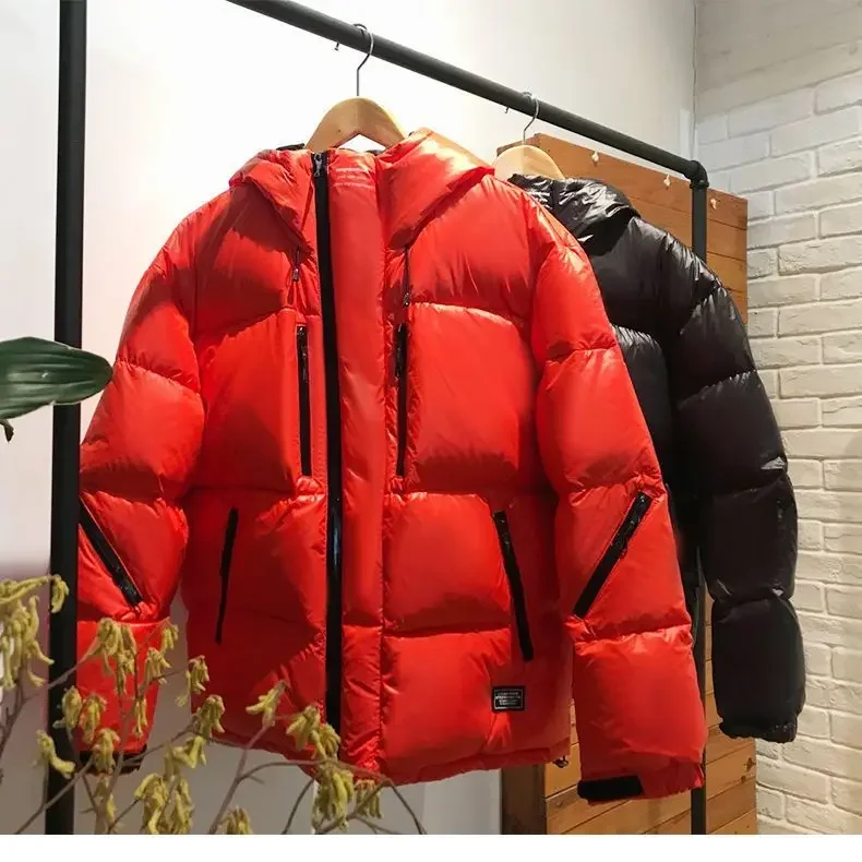 겨울 신상 여성 다운 재킷 출퇴근용 루즈핏 따뜻한 후드 방수 재킷