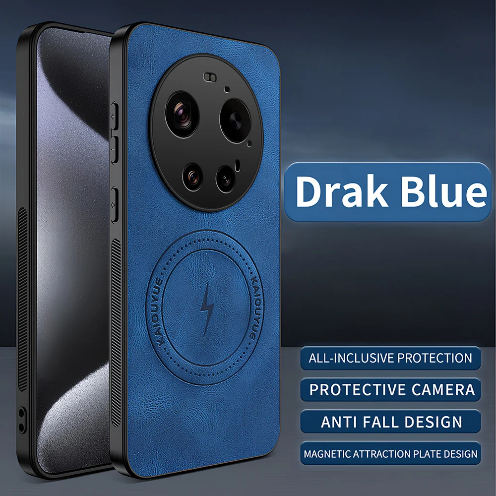 Luxus-Handyhülle für Xiaomi Redmi Note 15 Pro 15 Leder Magnetisch für Xiaomi Redmi 15 5G 15C 14C 4G Hülle Kabelloses Laden