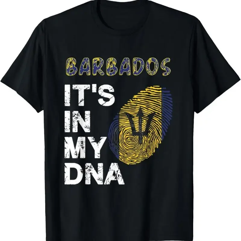 Barbados Flag It'S In My Dna Strand T Shirt