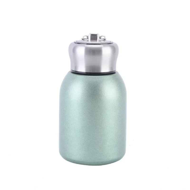 Mini Portable Water Bottle, Fashionable Thermos Cup with Cute Fat Ding Design, New Gift Cup for Insulation