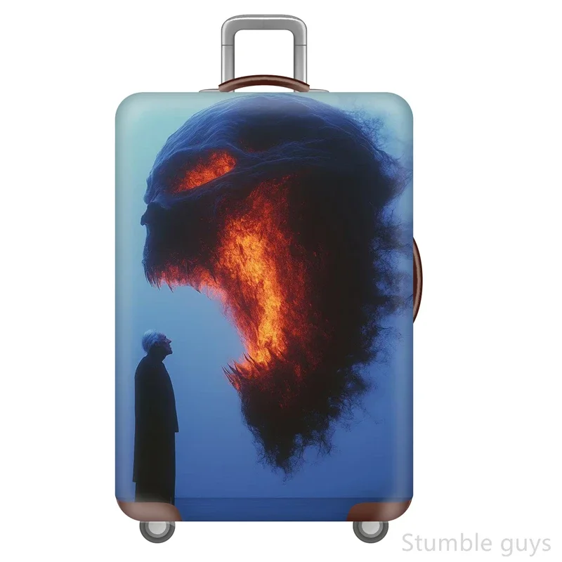 

Прочный моющийся чехол для багажа, высокоэластичный защитный пылезащитный чехол для чемодана, практичный аксессуар для Air 18-32 дюймов