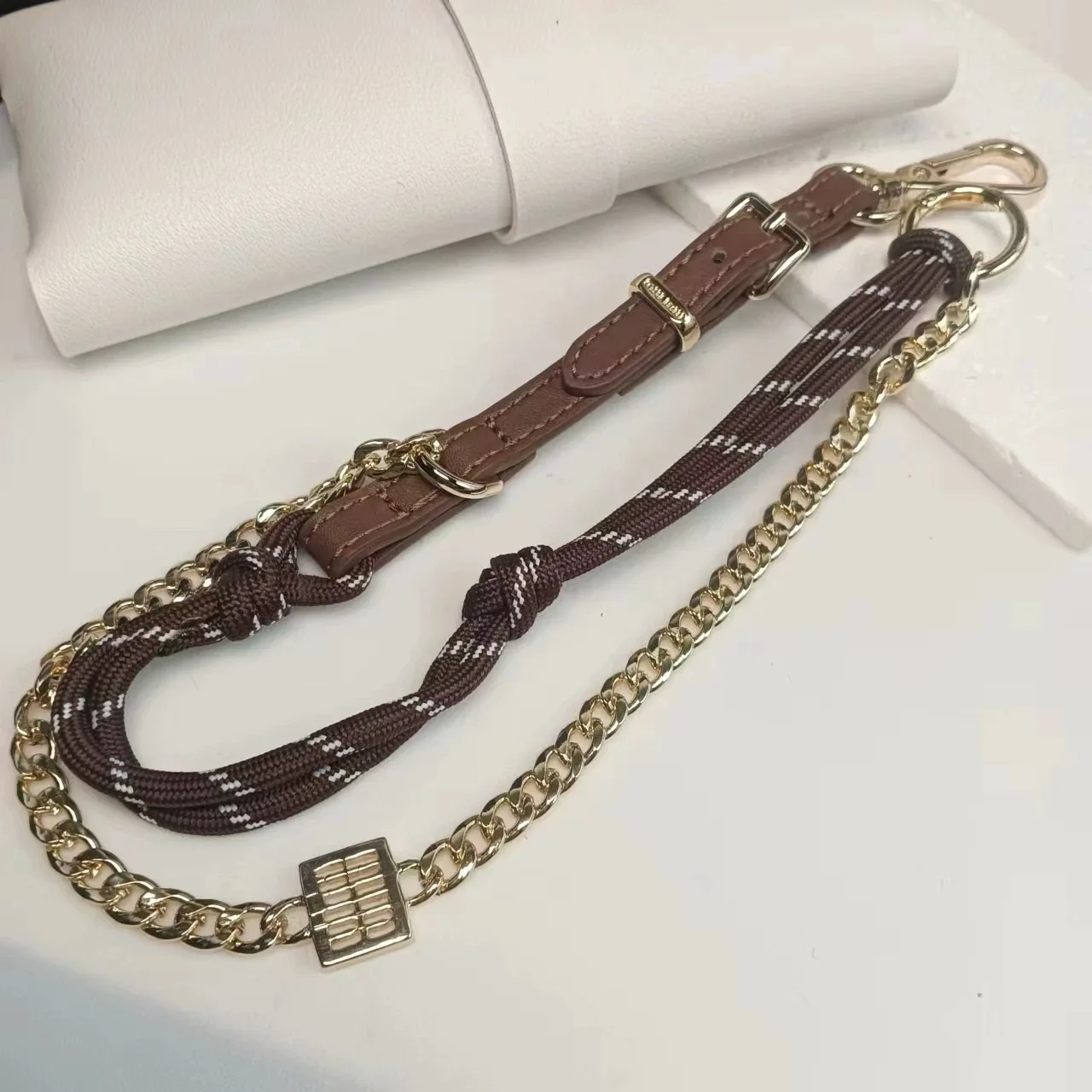 Woven Rope Bag Chain Pendant Decoration DIY High-end Adjustable Small Accessories Fashionable Temperament Accessories