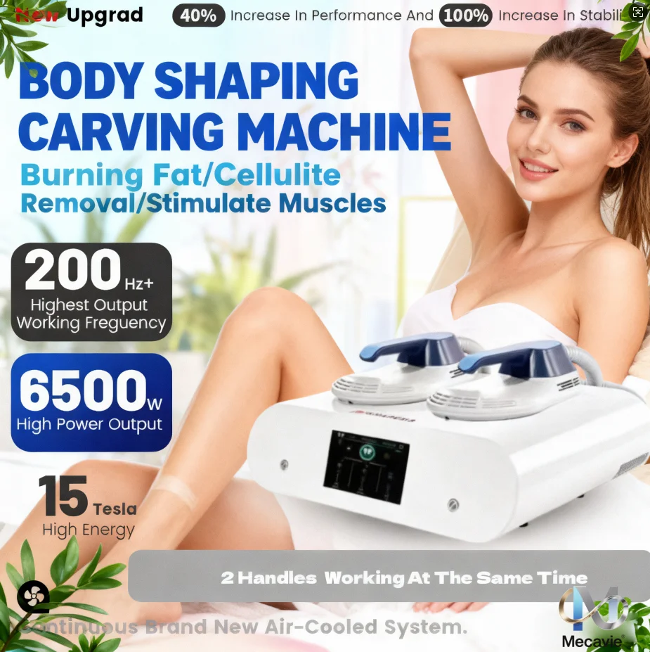 

Best Quality 6500W RF Body Shape Machine Fat Burning Portable Magnetic Muscle Stimulator for Fat Reduction Muscle Building