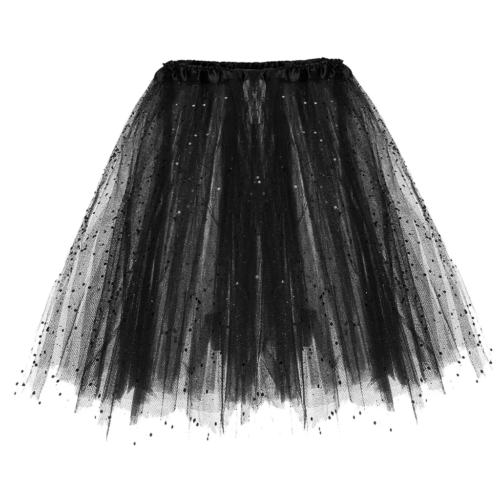 

2024 Carnival Women's Dancing Party Solid Color Tulle Tutu Skirt Costume For Party Fashionable Adult Casual Skirts For Woman