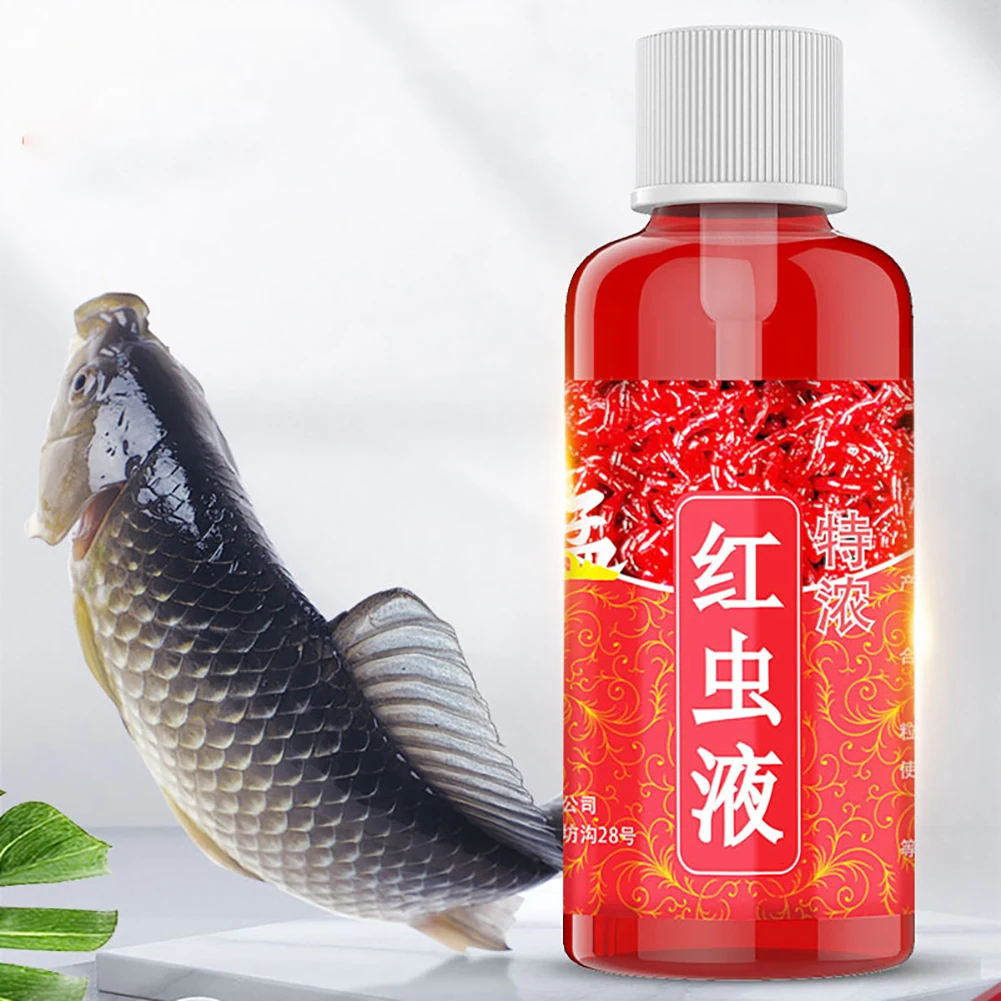 Concentrated Red Worm Liquid Multipurpose Concentrated Fish Bait Additive Permeability Promote Appetite for Trout Cod Carp Bass