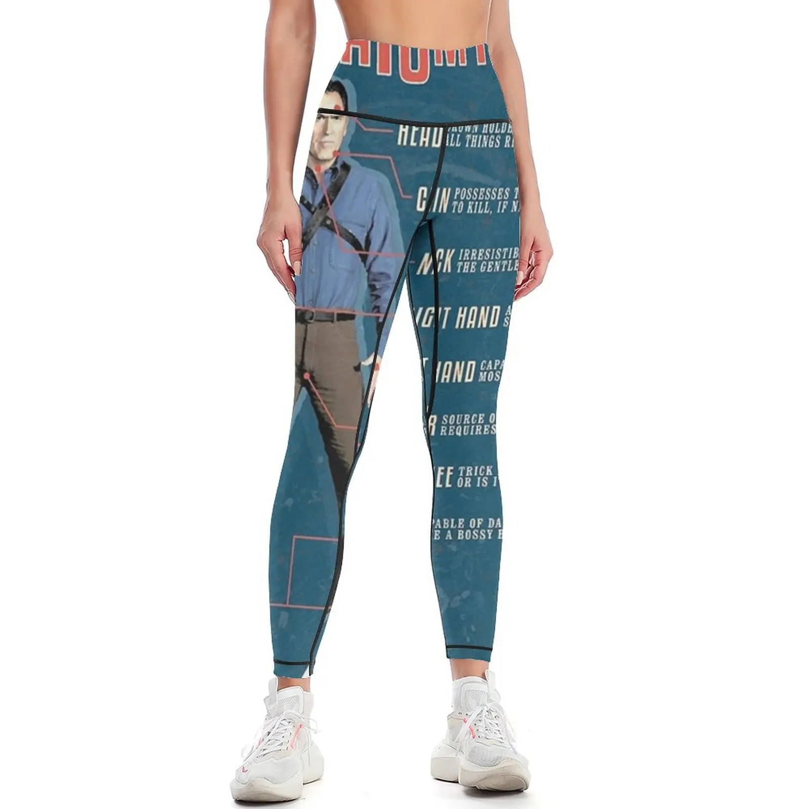 

Does Ash Vs Evil Dead Sometimes Make You Feel Stupid Leggings Tight fitting woman gym's clothing Womens Leggings