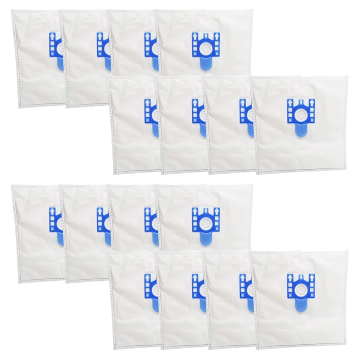 16pcs Dust Bag Replacement for Miele GN/FJM Series S83310 8390 S2121 S2110 S421I S456I Vacuum Cleaner Garbage Bags