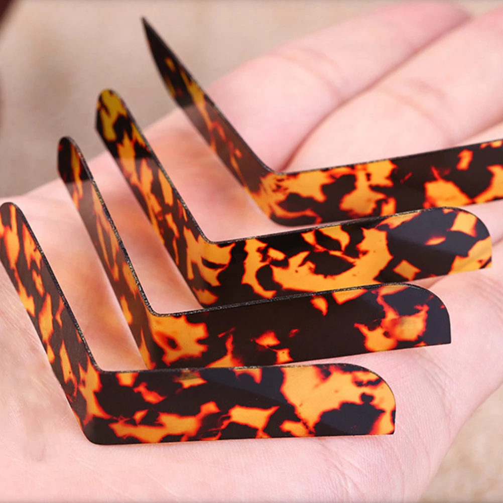 

6pcs Erhu Corner Protectors Durable Crash proof Pads Wear resistant Protective Supplies Accessories Violin Parts