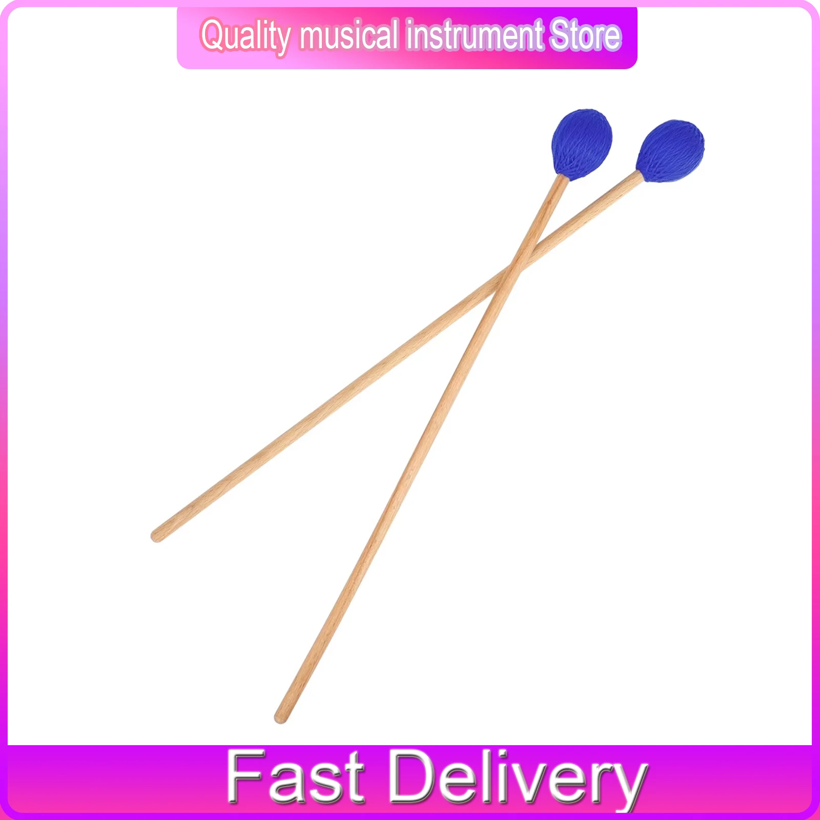 

Marimba Stick Middle Mallets Xylophone Mallet Maple Material Drumstick Professional Percussion Instrument Accessories Mallet