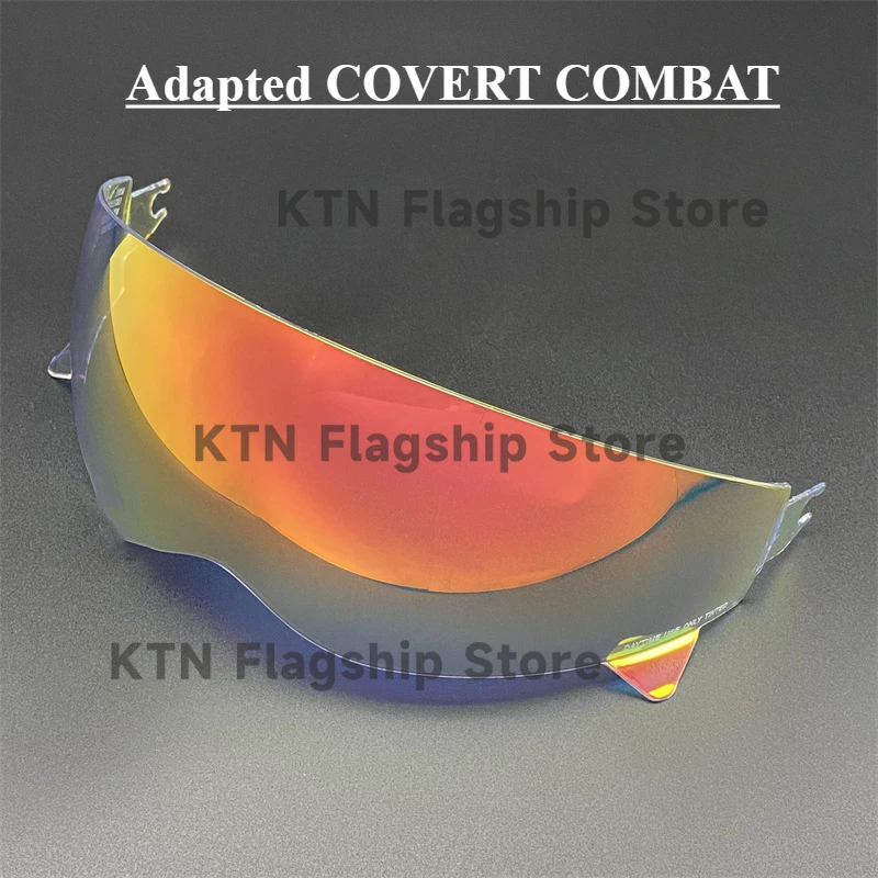 Suitable for COVERT COMBAT Scorpion helmet lens electroplated lens HD phantom UV protection