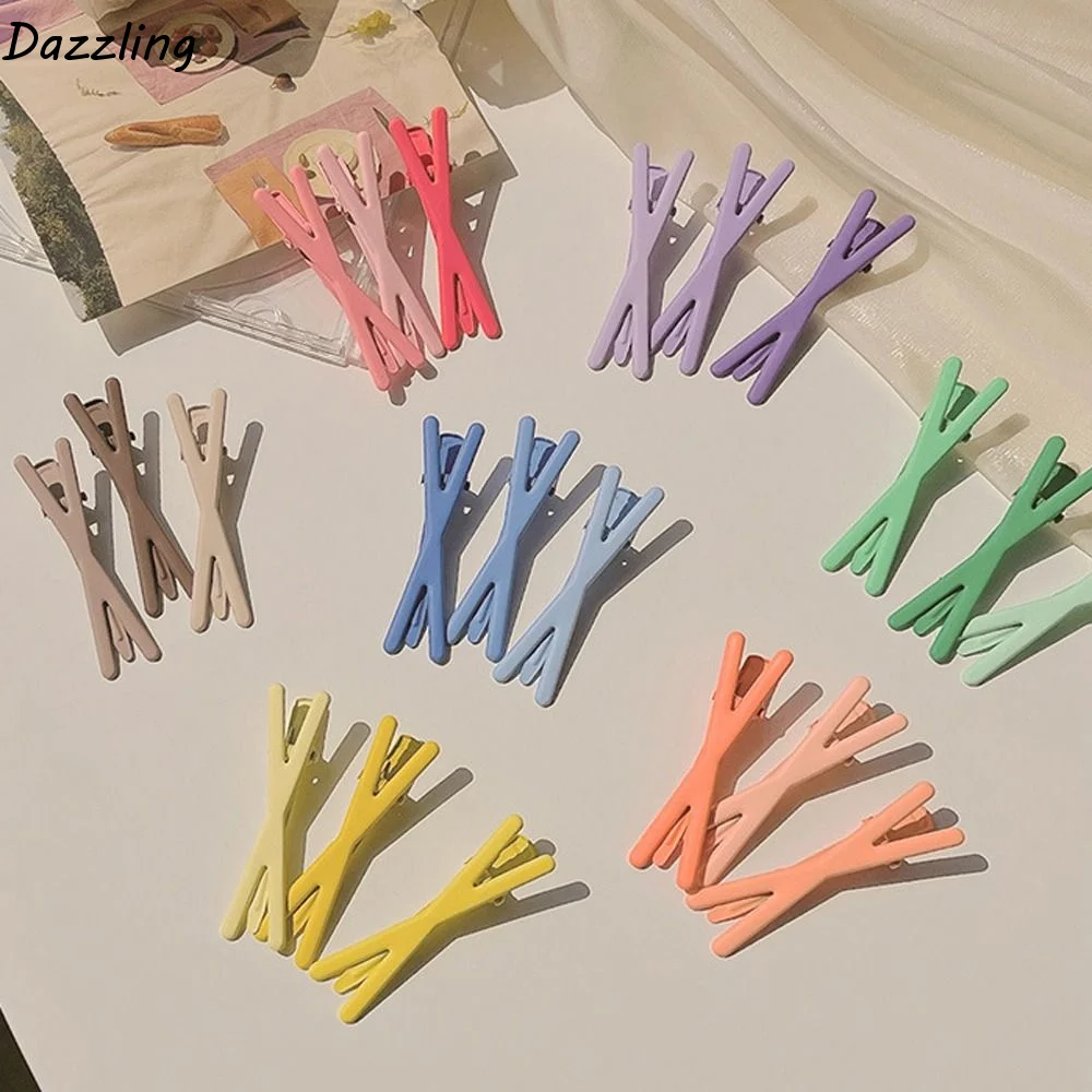 

Hair Side Clips Children Hair Clips Korean Barrettes Women Hairpins Girls Hair Clips Bb Clips Sets Small Duckbill Clips